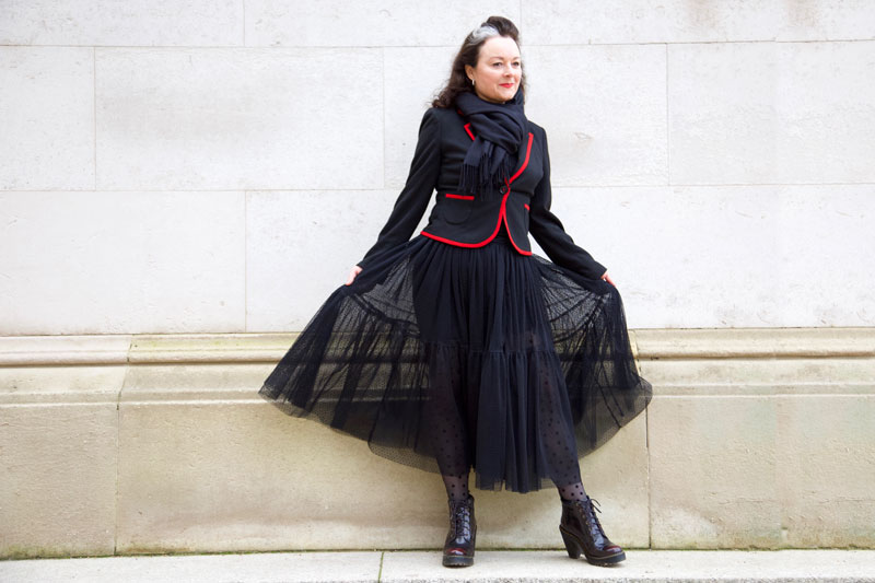 DIY Dior-inspired tulle skirt