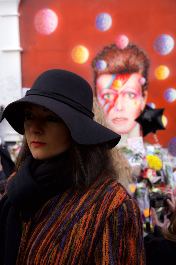 David Bowie memorial Brixton