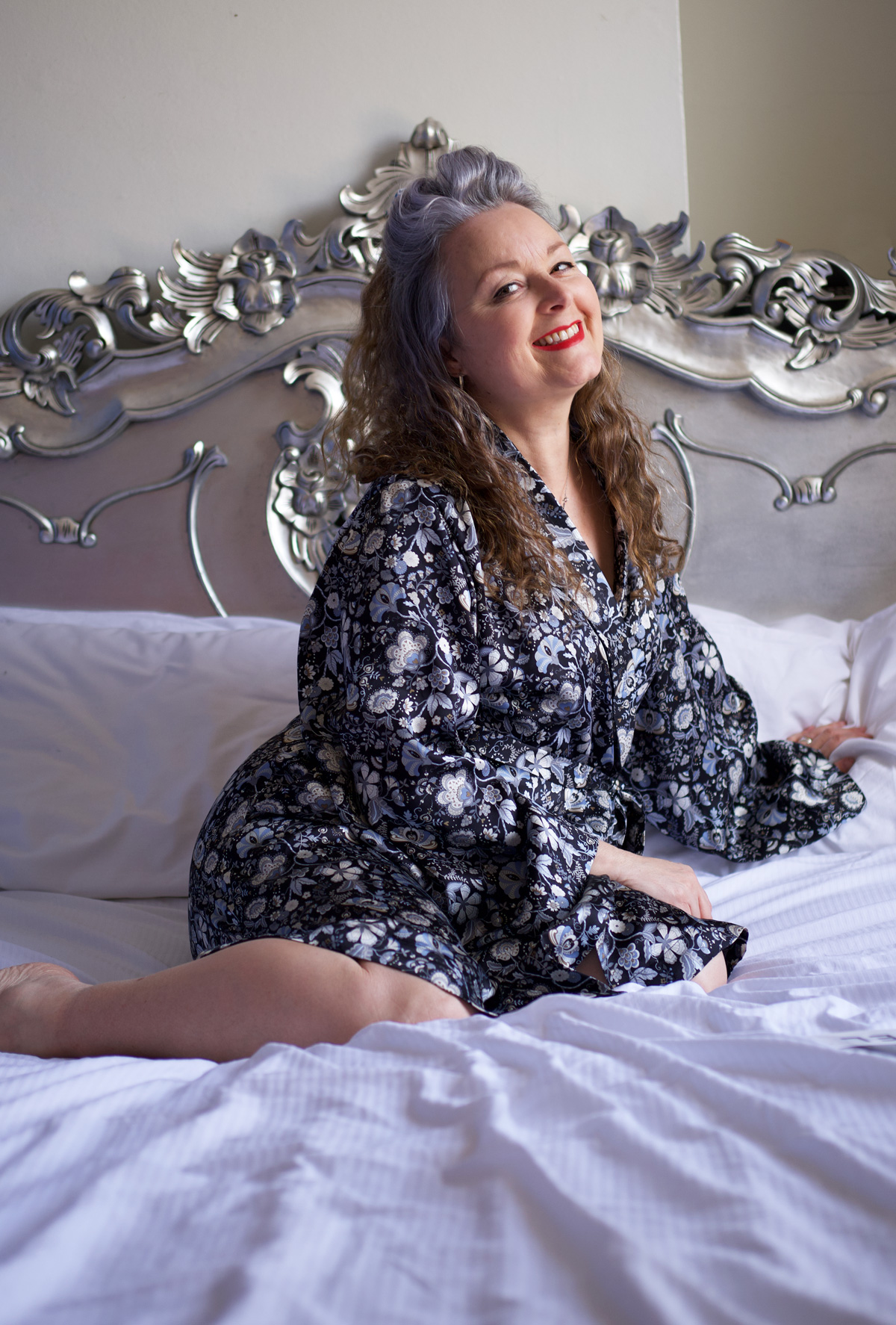 Vogue robe in a luxurious Liberty silk – my wfh wardrobe is looking better already!