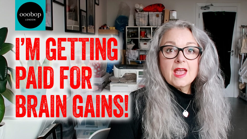 Thumbnail of one of my YouTube videos called "Im getting paid for Brain Gains!"