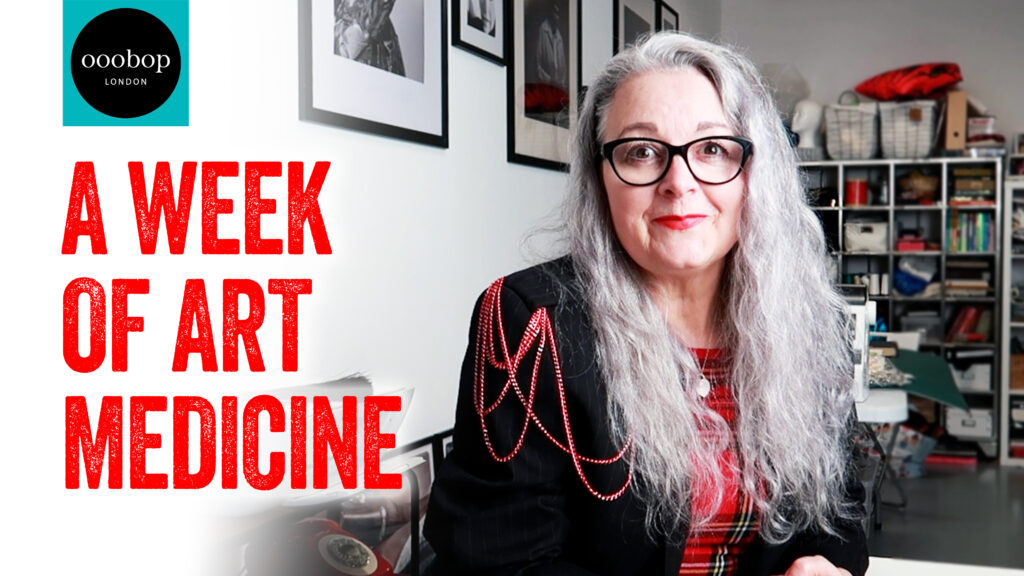 Thumbnail for my YouTube video called : A week of ARt Medicine